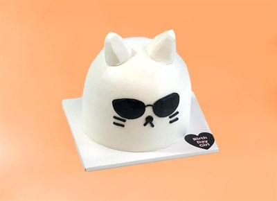 Торт Белый кот 3D 2,5кг